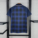 Camisa Seleção Escócia Home 1994\96 - Umbro Retrô Masculina - Azul/Preta