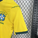 Camisa Pronta Entrega Brasil Home 2026/27 - Nike Torcedor Masculina - Amarela/Verde