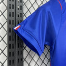 Conjunto Kit Infantil PSG Home 2026/27 - Nike Torcedor - Azul/Vermelha
