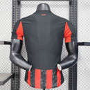 Camisa AC Milan Home 2025/26 - Puma Jogador Masculina - Preta/Vermelha