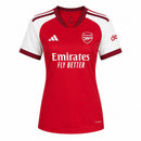 Camisa Arsenal Home 2026/27 - Adidas Torcedor Feminina - Vermelha/Branca