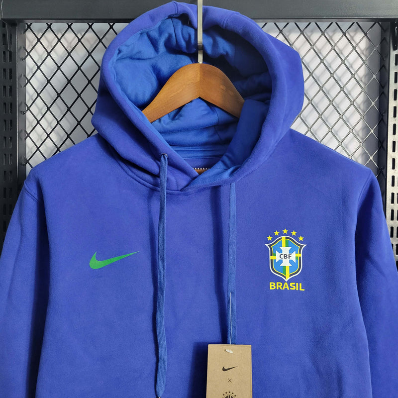 Moletom Seleção Brasil Nike - Azul