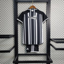 Kit Infantil Atlético Mineiro Home 2023/24 - Adidas Torcedor - Preta/Branca