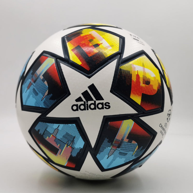 Bola Society UEFA Champions League 2022/23 - Adidas - Amarela/Azul