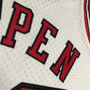 Camisa Regata NBA Chicago Bulls Pippen N°33 - Branca/Vermelha