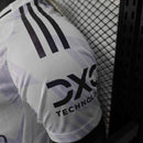 Camisa Manchester United Away 2025/26 - Adidas Jogador Masculina - Branca/Lilás