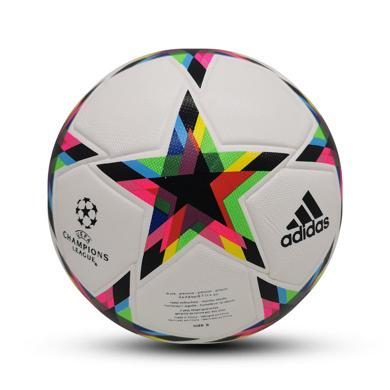 Bola UEFA Champions League 2022/23 - Adidas Campo - Branca/Colorida