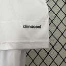 Conjunto Kit Infantil Real Madrid Home 2013/14 - Adidas Retrô - Branca/Laranja