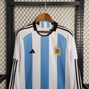 Camisa Manga Longa Seleção Argentina Home 2022/23 - Adidas Torcedor Masculina - Azul/Branca