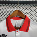 Camisa Pronta Entrega Flamengo 1986/87 - Umbro Retrô Masculina - Branca/Vermelha