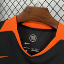 Camisa Pronta Entrega Corinthians Black 2025/26 - Nike Torcedor Masculina - Preta/Laranja