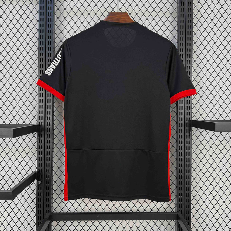 Camisa Frankfurt Away 2024/25 - Nike Torcedor Masculina - Preta/Vermelha