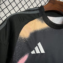 Camisa Leicester City Away 2024/25 - Adidas Torcedor Masculina - Preta/Rosa