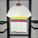 Camisa Pronta Entrega Seleção Colômbia 100 anos 2025/26 - Adidas Torcedor Masculina - Branca/Colorida