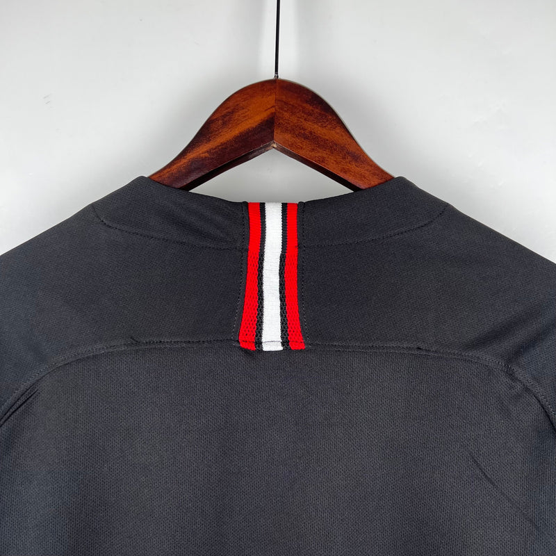 Camisa PSG Edição Especial Black 2018/19 - Jordan Retrô Masculina - Preta/Branca