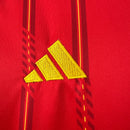 Conjunto Kit Infantil Seleção Espanha Home 2026/27 - Adidas Torcedor - Vermelha/Azul