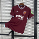 Camisa Pronta Entrega West Ham Home 2025/26 - Umbro Torcedor Masculina - Bordo/Azul