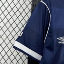 Camisa Seleção Escócia Home 1987/88 - Umbro Retrô Masculina - Azul/Branca
