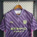 Camisa Manchester City Goleiro 2023/24 - Puma Torcedor Masculina - Roxa/Rosa