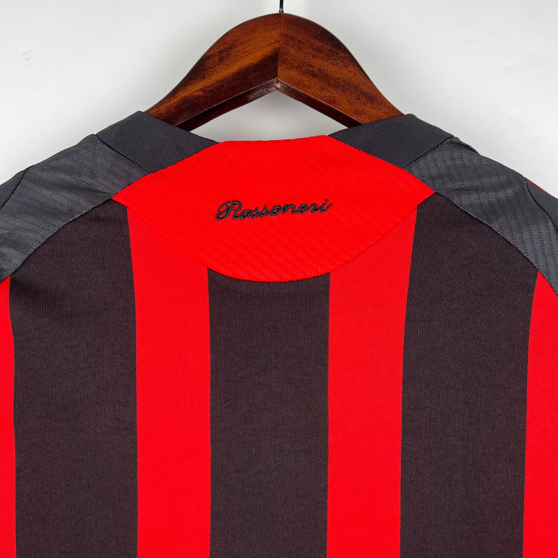 Milan-Adidas-Vermelha/Preta-bwin-Retrô-2008/09-Rossaneri