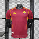 Camisa Bordo Home 2025/26 - Adidas Jogador Masculina - Bordo/Laranja