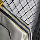Camisa Pronta Entrega Real Madrid Home 1998/00 - Adidas Retrô Masculina - Branca/Azul