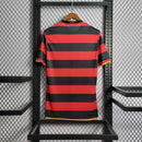 Camisa Pronta Entrega Flamengo Home 2008/09 - Nike Retrô Masculina - Vermelha/Preta