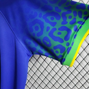 Camisa Seleção Brasil Away 2022/23 - Nike Torcedor Masculina - Azul/Verde