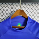 Camisa Pronta Entrega Seleção Brasil Away 2022/23 - Nike Torcedor Masculina - Azul/Verde
