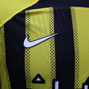 Camisa Ittihad Home 2024/25 - Nike Jogador Masculina - Amarela/Preta