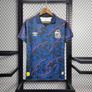 Camisa Santos Third 2023/24 - Umbro Torcedor Masculina - Azul/Vermelha