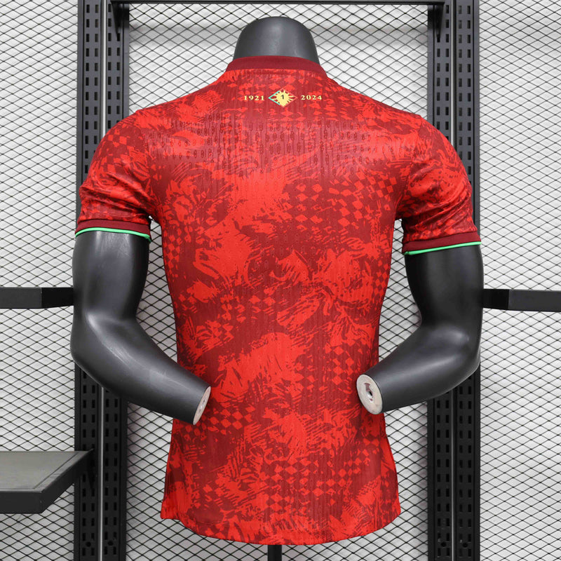 Camisa Seleção Portugal Edição Especial CR7 2024/25 - Comma Jogador Masculina - Vermelha