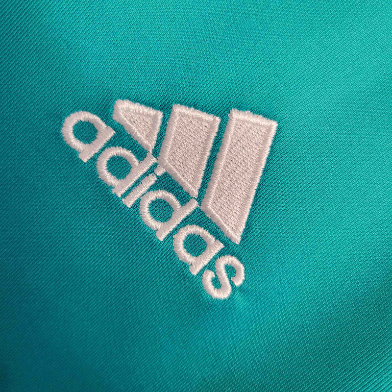 Camisa Real Madrid Third 2017/18 - Adidas Retrô Masculina - Azul