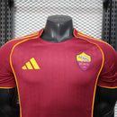 Camisa Bordo Home 2025/26 - Adidas Jogador Masculina - Bordo/Laranja