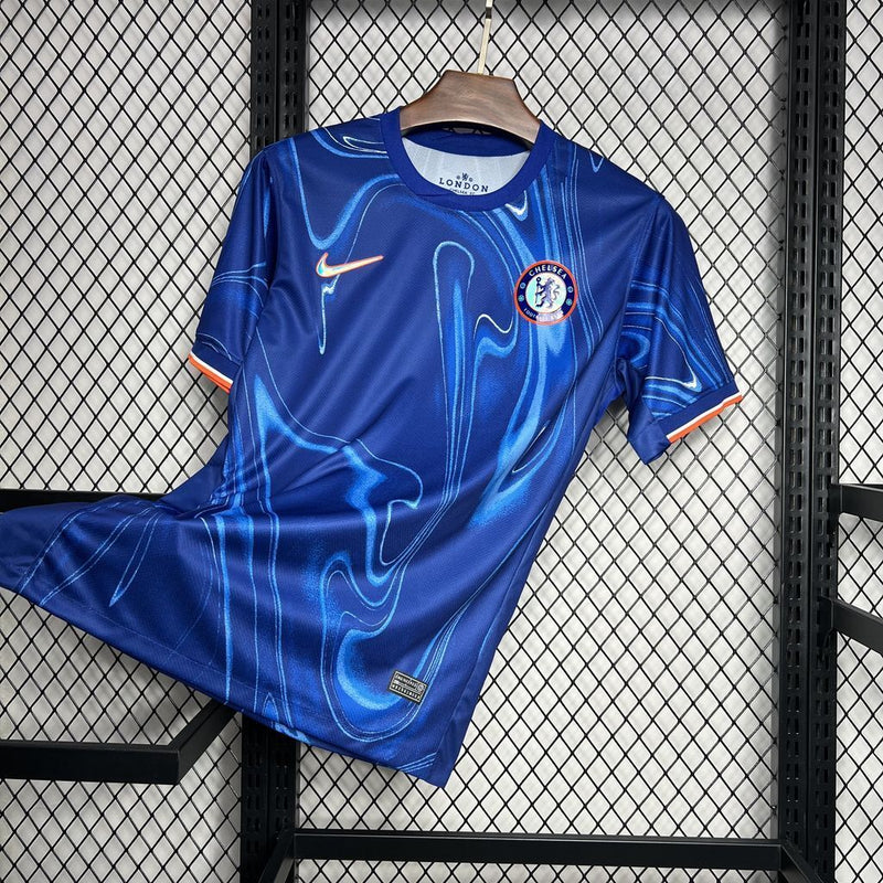 Camisa Chelsea Home 2024/25 - Nike Torcedor Masculina - Azul