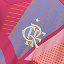 Camisa Pronta Entrega Flamengo Goleiro 2025/26 - Adidas Torcedor Masculina - Rosa