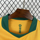 Camisa Seleção Austrália Home 2026/27 - Nike Torcedor Masculina - Amarela/Verde
