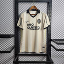 Camisa Pronta Entrega Corinthians Edição Especial Centenária 2010/11 - Nike Retrô Masculina - Bege/Preta