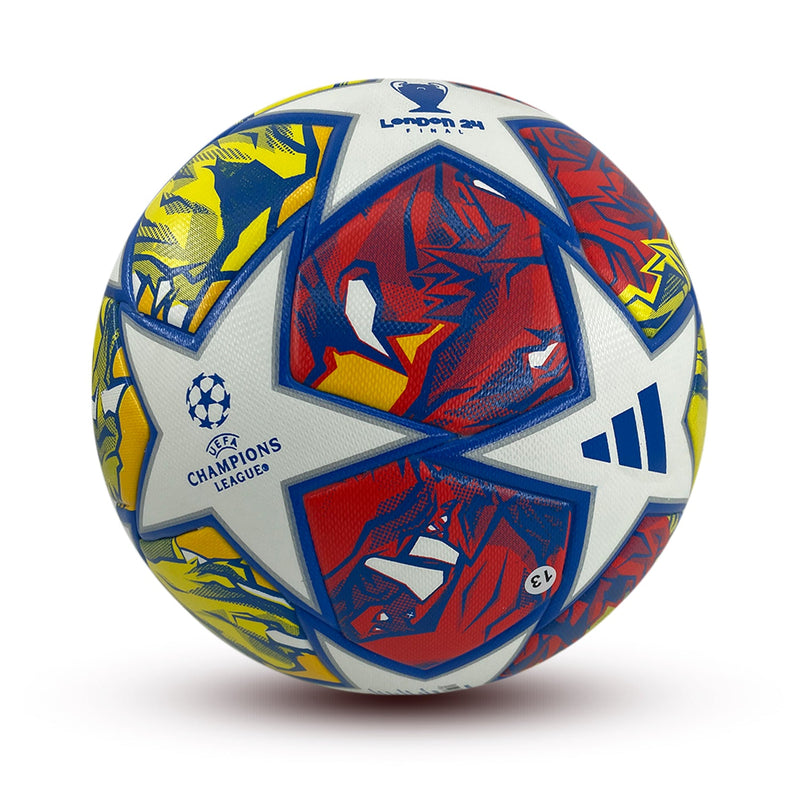 Bola UEFA Champions League 2023/24 - Adidas Campo - Vermelha/Amarela