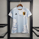Camisa Seleção Bélgica Home 2023/24 - Adidas Torcedor Feminina - Branca/Azul