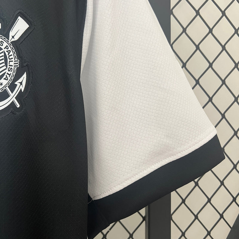 Camisa Corinthians Third 2024/25 - Nike Torcedor Masculina - Branca/Preta