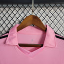 Camisa Inter Miami Home 2023/24 - Adidas Torcedor Masculina - Rosa/Preta