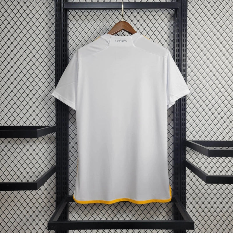 Camisa Los Angeles Galaxy Home 2024/25 - Adidas Torcedor Masculina - Branca/Azul
