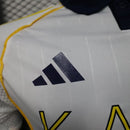 Camisa Al-Nassr 2025/26 - Adidas Jogador Masculina - Branca/Amarela