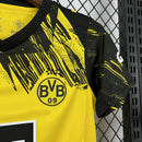Conjunto Kit Infantil Borussia Dortmund Home 2025/26 - Puma Torcedor - Amarela/Preta