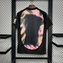 Camisa Leicester City Away 2024/25 - Adidas Torcedor Masculina - Preta/Rosa