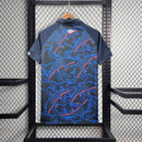 Camisa Santos Third 2023/24 - Umbro Torcedor Masculina - Azul/Vermelha