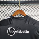 Conjunto Kit Infantil São Paulo Third 2023/24 - Adidas Torcedor - Preta/Vermelha