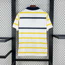 Camisa Seleção Escócia Away 1988\91 - Umbro Retrô Masculina - Branca/Amarela