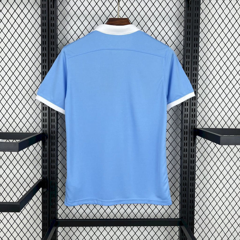 Camisa Manchester City Home 2015/16 - Nike Retrô Masculina - Azul/Branca